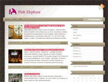 Tablet Screenshot of blog.pinkelephant.pl